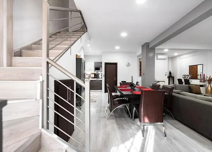 Villa Super Lux Maisonette, 10 Minutes From Center Szaloniki
